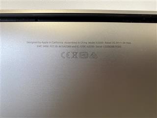 MACBOOK PRO A2289 13